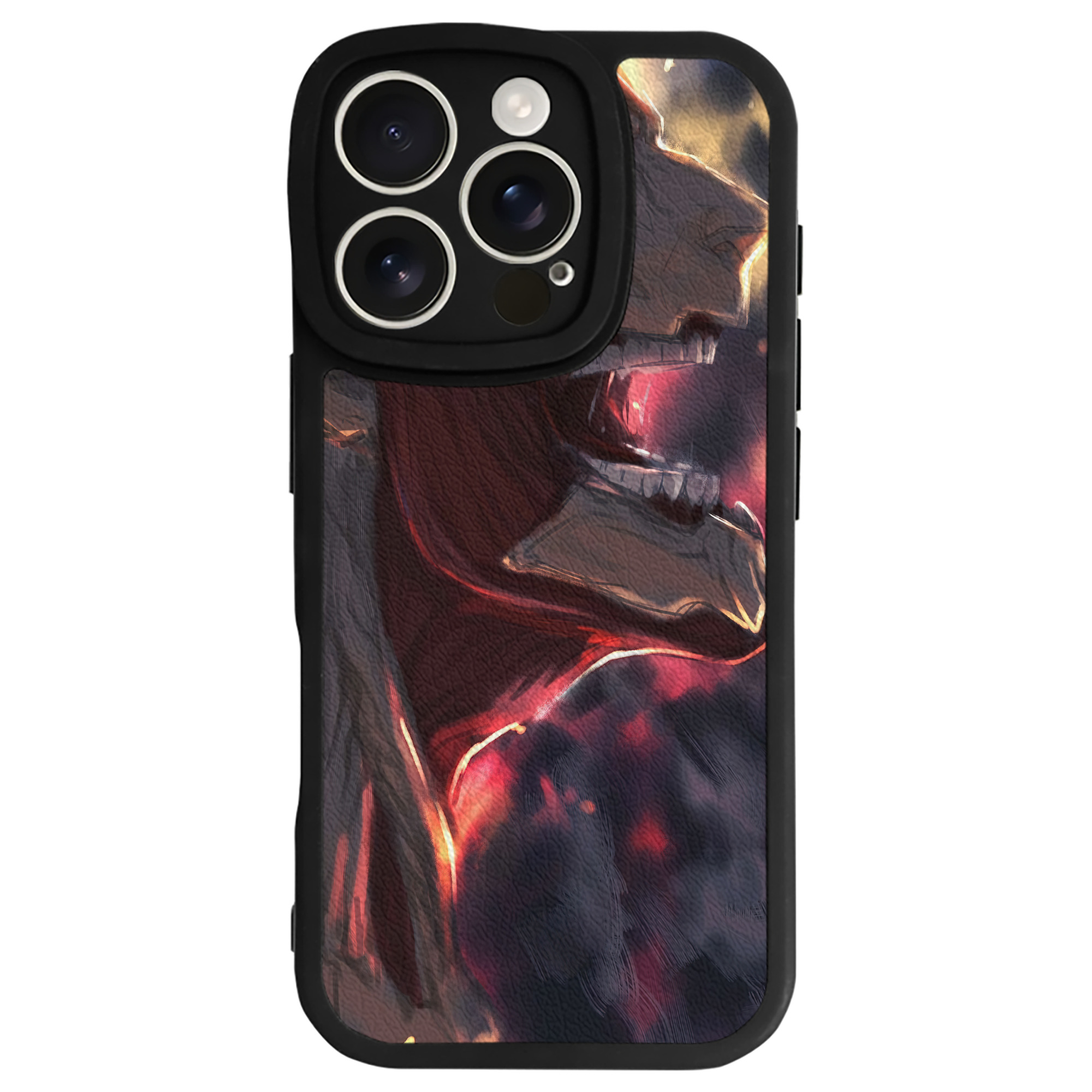 （画像用） 進撃の巨人 Attack on Titan 【iPhone 16シリーズ対応】シリコンスマホケース（レザー調） 材質：シリコン